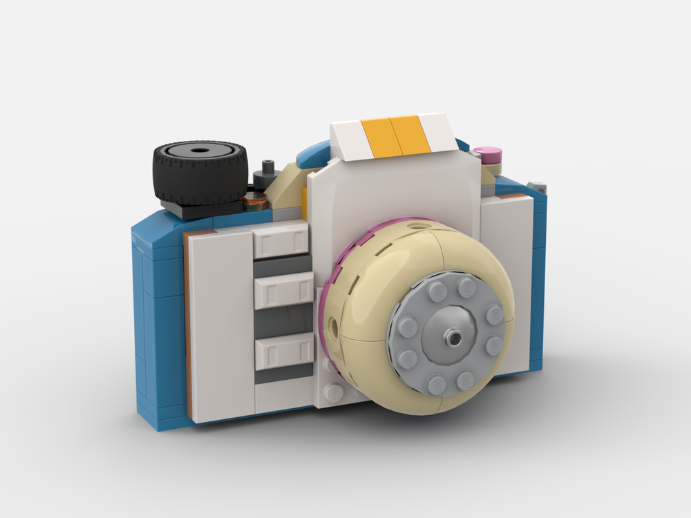 LEGO MOC-255748 60452 Retro Camera by BrickBash | Rebrickable - Build ...