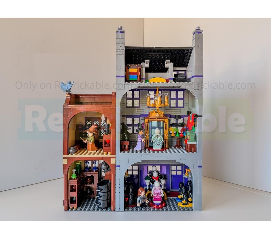 LEGO MOC-255840 Madam Malkin’s Robes for All Occasions & Potage’s ...