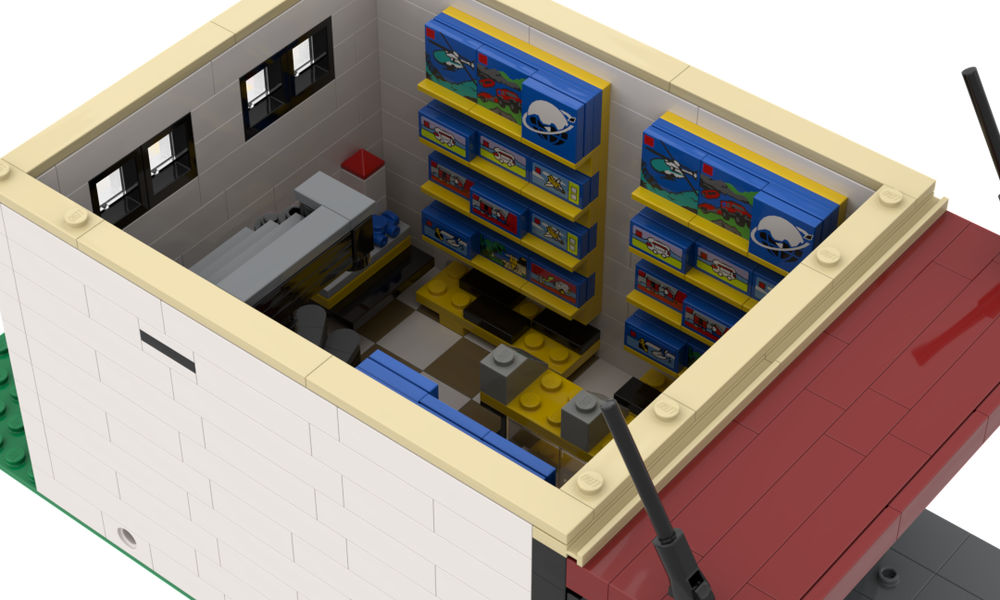 LEGO MOC-255851 LEGO Store Modular Building – Compact City Version by ...
