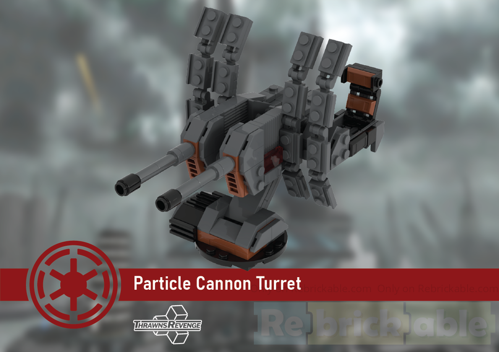 LEGO MOC-255903 Particle Cannon Turret by ThrawnsRevenge | Rebrickable ...