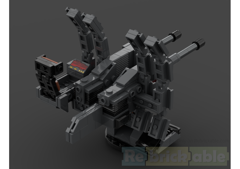 LEGO MOC-255903 Particle Cannon Turret by ThrawnsRevenge | Rebrickable ...