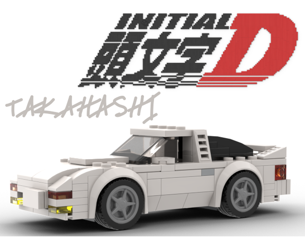 mazda rx7 tokyo drift lego