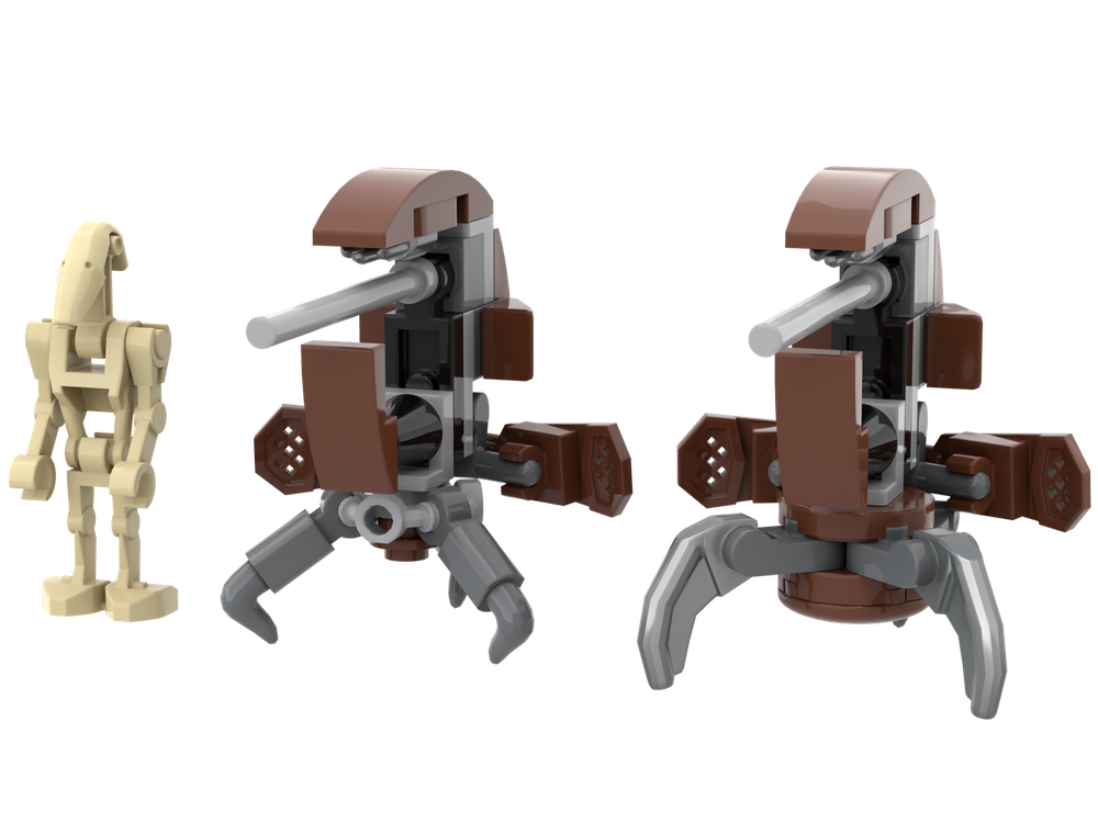 LEGO MOC-255914 Sniper Droidekas by JaydenIrwin | Rebrickable - Build ...