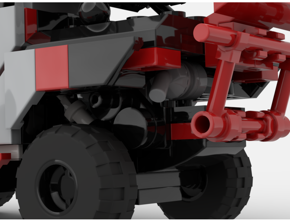 LEGO MOC-255941 Polaris RZR 1000 XP by M-ABrick-Design | Rebrickable ...