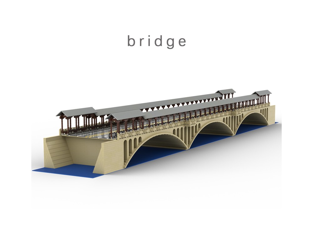 lego bridge moc