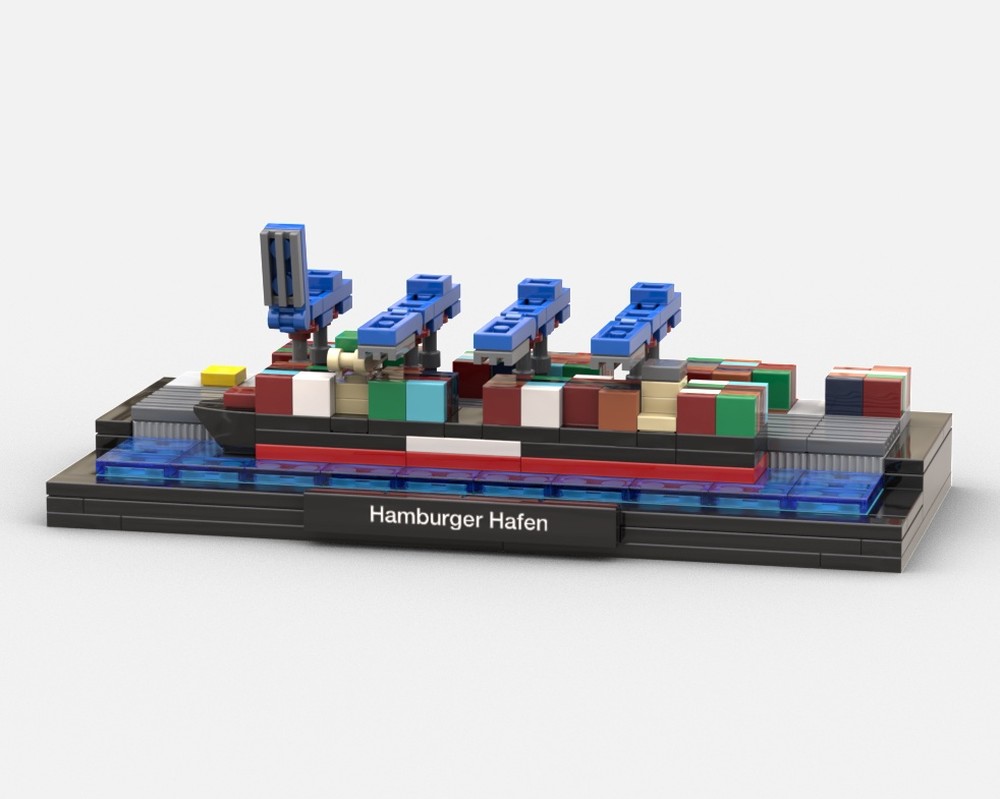 LEGO MOC-256085 Hamburger Hafen by frankfurtersteine | Rebrickable ...