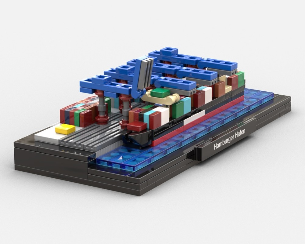 LEGO MOC-256085 Hamburger Hafen by frankfurtersteine | Rebrickable ...