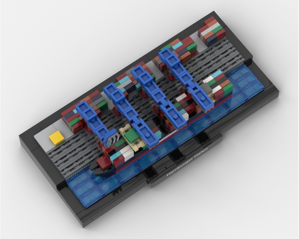 LEGO MOC-256085 Hamburger Hafen by frankfurtersteine | Rebrickable ...