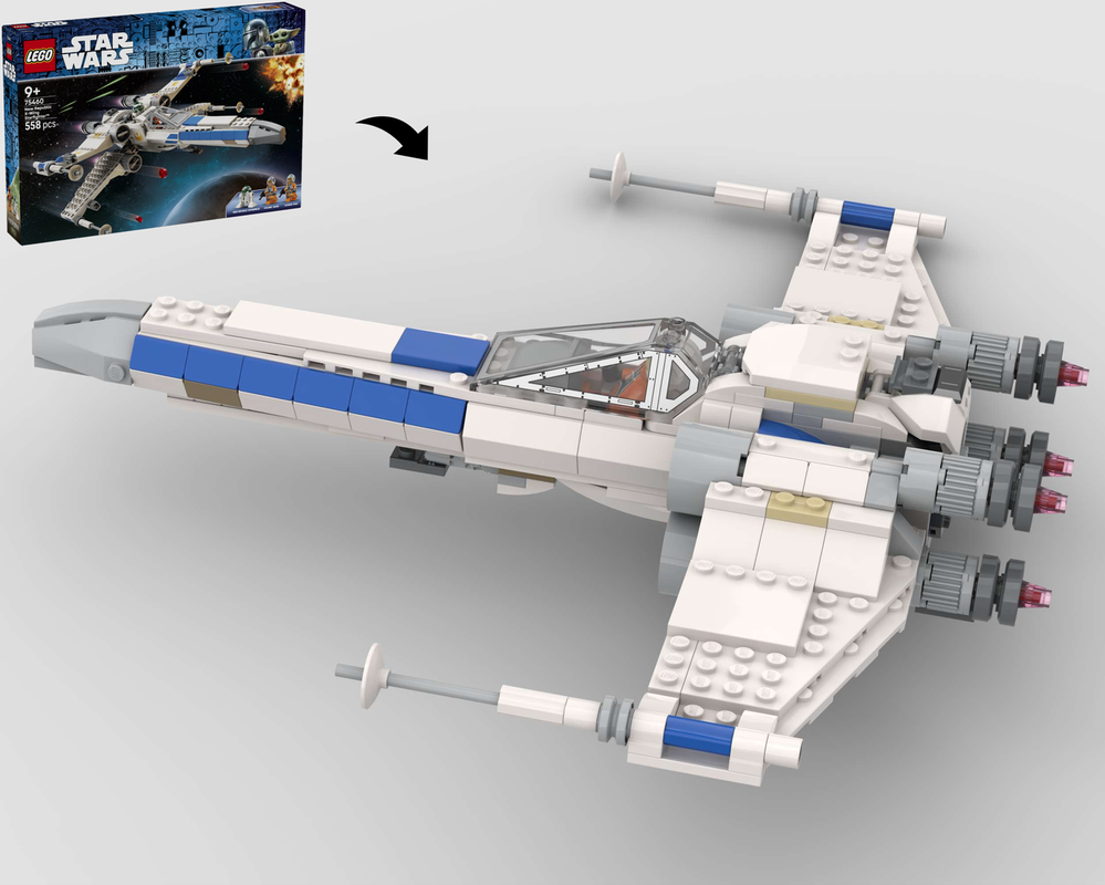 LEGO MOC-256122 New Republic Advanced Z-95 AF4-H Headhunter