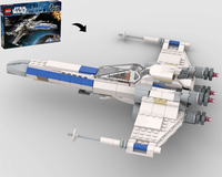 New Republic Advanced Z-95 AF4-H Headhunter– Alternate Build of 75460 X Wing Starfighter
