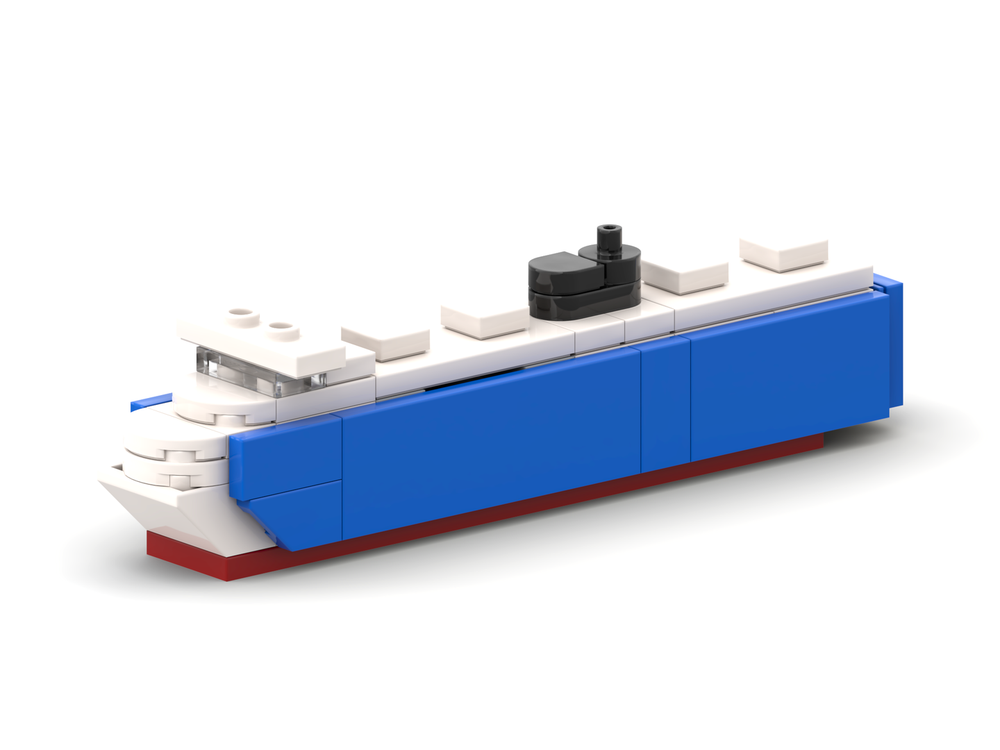 LEGO MOC-256125 Micro RoRo Ship by The Bobby Brix Channel | Rebrickable ...