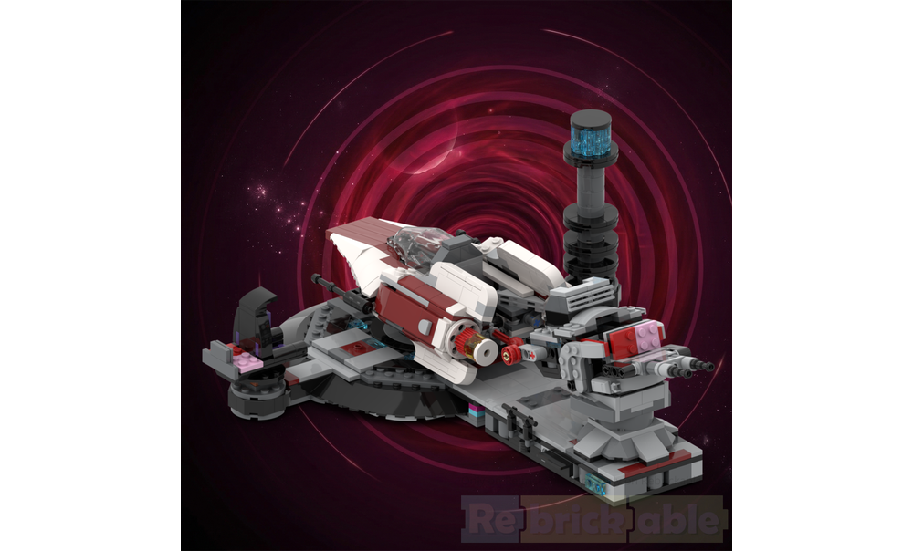 LEGO MOC-256133 A-wing landing platform by LucSoleBricks | Rebrickable ...