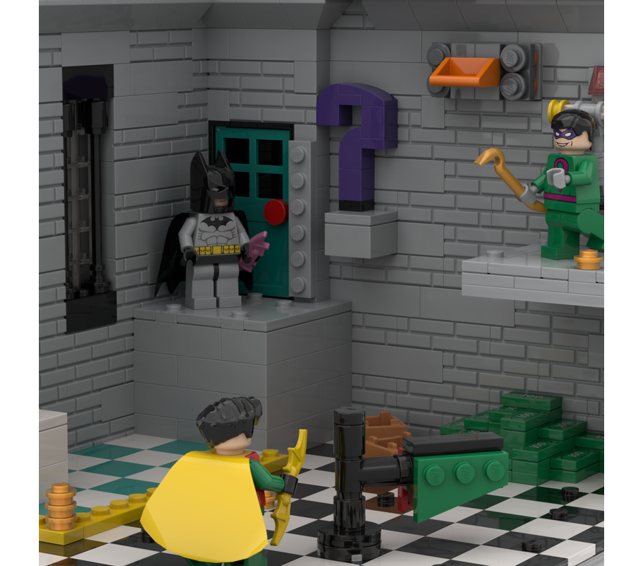 LEGO MOC-256144 The riddler- Vault of riddles by Txizu | Rebrickable ...