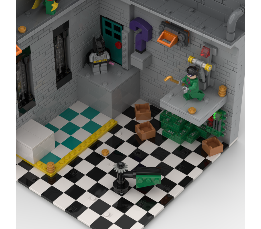 LEGO MOC-256144 The riddler- Vault of riddles by Txizu | Rebrickable ...
