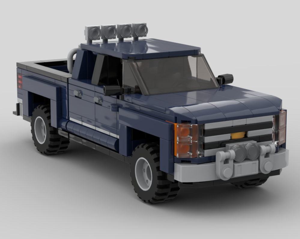 LEGO MOC-256145 Silverado 1500 Inspired Off-Road by BigTrainBricks ...
