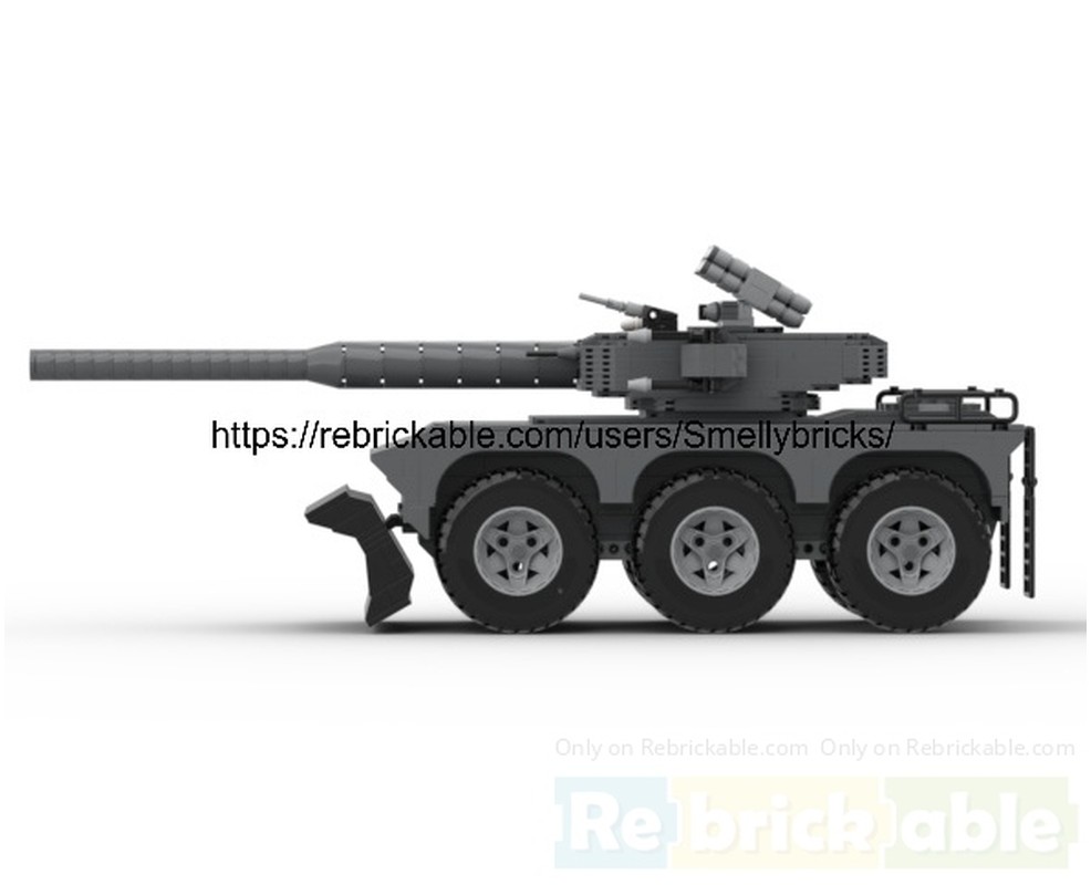 LEGO MOC-256170 HTV-92 Heavy Assault Tank by Smellybricks | Rebrickable ...
