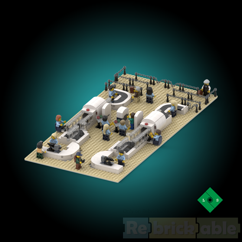 LEGO MOC-256189 Schiphol Airport security by LucSoleBricks ...