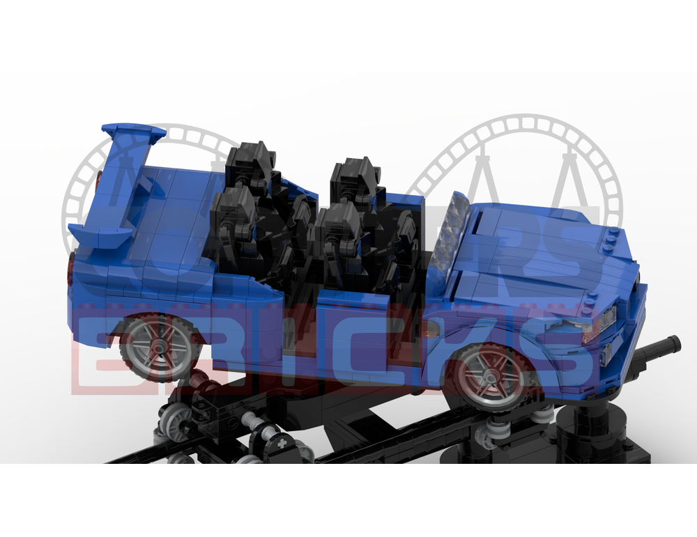LEGO MOC-256201 FAST & FURIOUS HOLLYWOOD Drift / Nissan Skyline R34 GTR ...