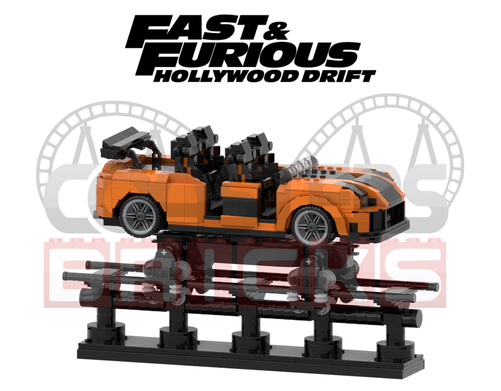LEGO MOC-256202 FAST & FURIOUS HOLLYWOOD Drift / Mazda RX7 Veilside ...