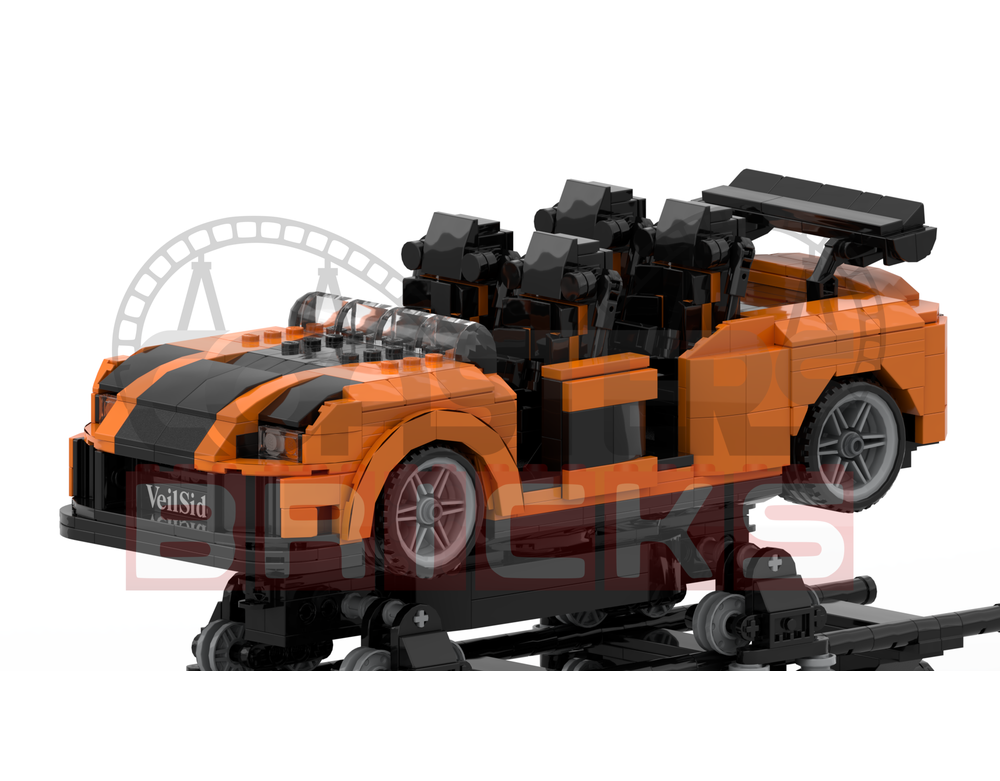 LEGO MOC-256202 FAST & FURIOUS HOLLYWOOD Drift / Mazda RX7 Veilside ...
