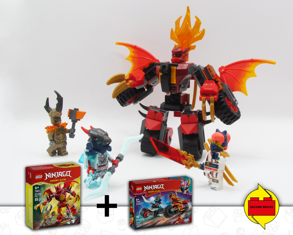 甲斐モノ子 A history of LEGO Mechs: Exo-Force to Ninjago's #71860 Lloyd's