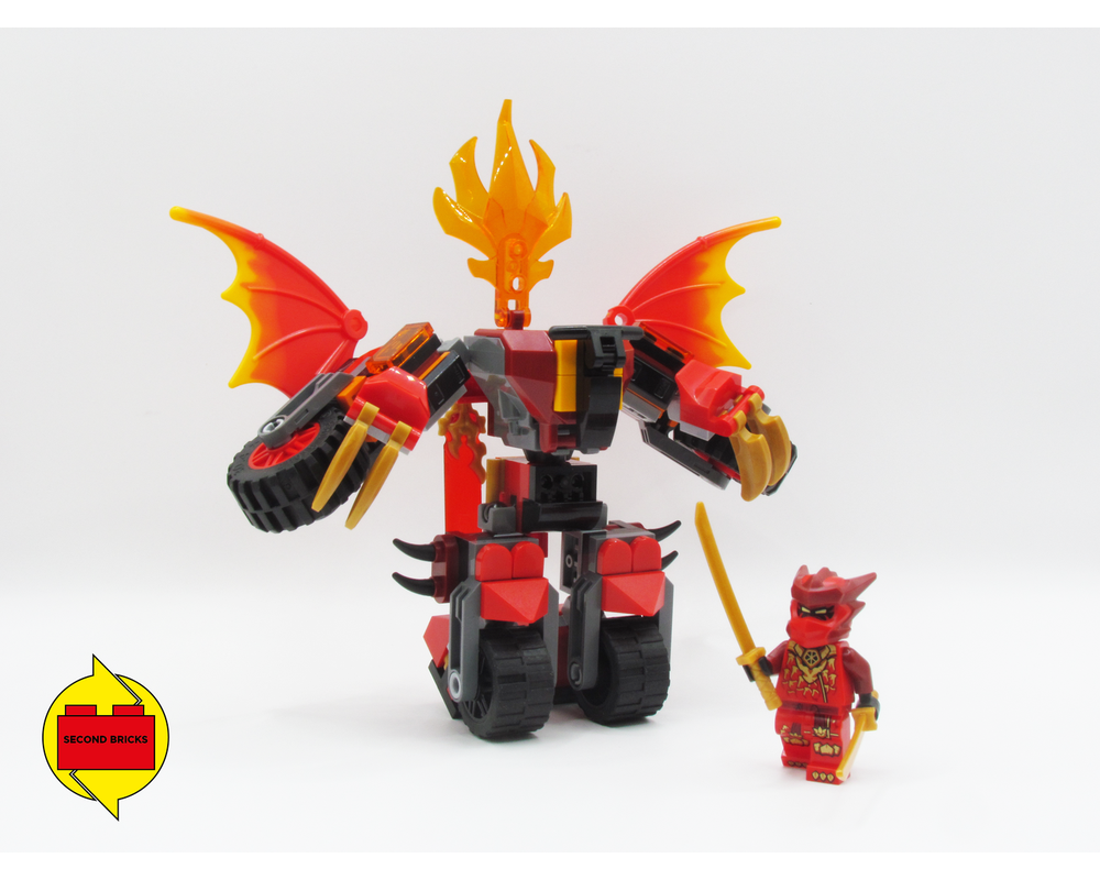 LEGO MOC-256218 71851 X 71838: Kai's Transforming Vehicle Mech by