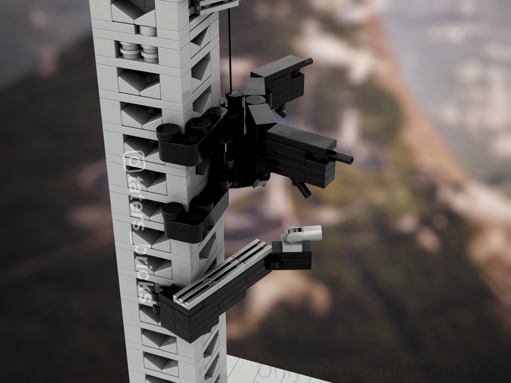 LEGO MOC-256254 SpaceX Starship Launch Site (new design) by Taters