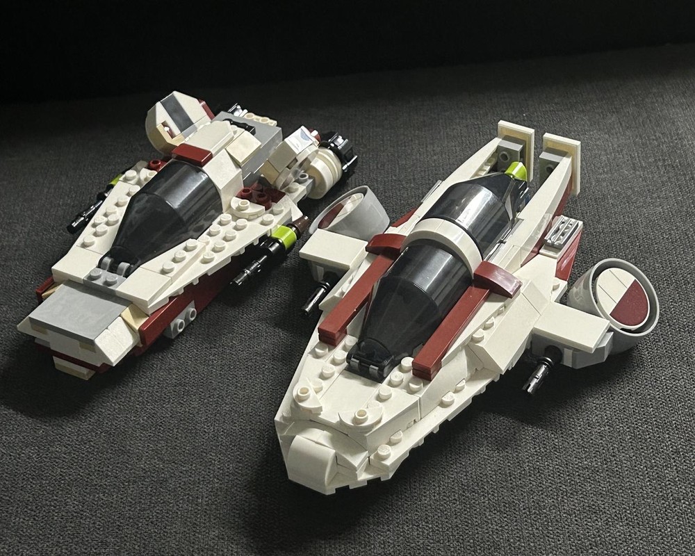LEGO MOC-256279 Scout Ship and A-Wing by TinyTurtle11 | Rebrickable ...