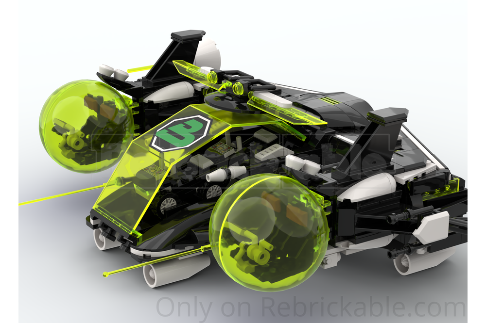 LEGO MOC-256343 Moc Aerial Intruder 6981 by mathtuono | Rebrickable ...