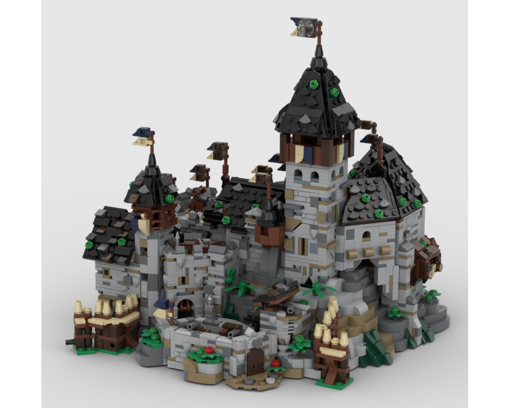 LEGO MOC-256375 Mini Blaustein Castle - Ramp Shield Extension ...