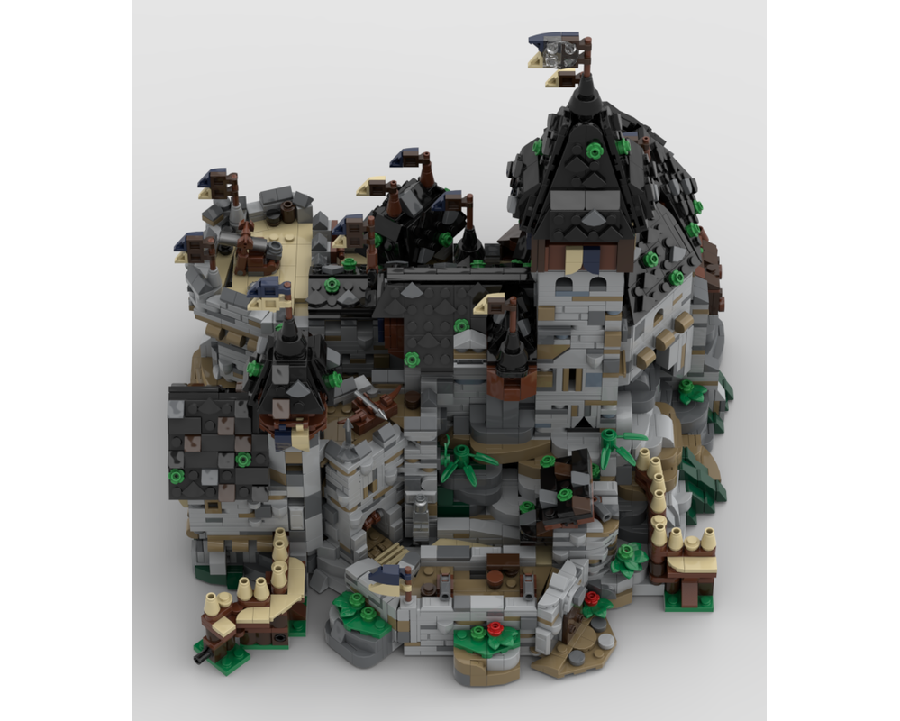 LEGO MOC-256375 Mini Blaustein Castle - Ramp Shield Extension ...