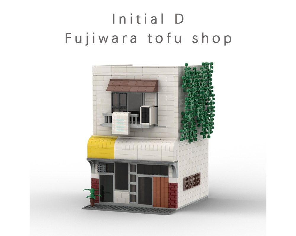 LEGO MOC25639 Fujiwara tofu shop (Modular Buildings 2019