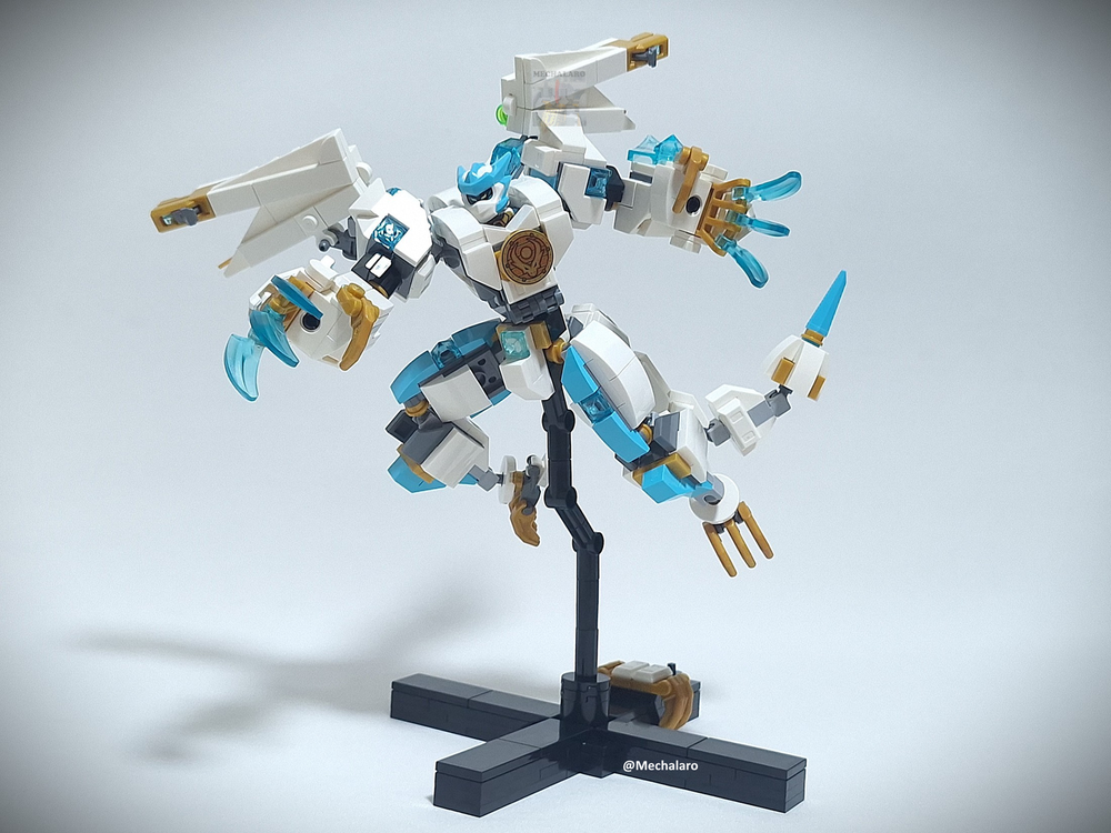 LEGO MOC-256416 Zane's Dragon Battle Mech v1.0 by Mechalaro