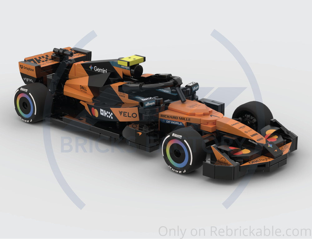 LEGO MOC-256420 F1 McLaren MCL40 by Pit Lane Bricks Factory
