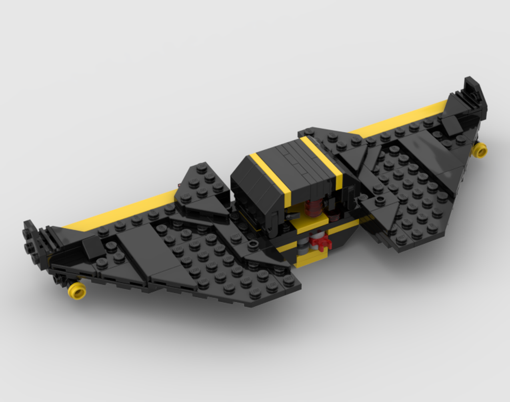 LEGO MOC-256423 Blacktron wing module by starlit_shadow | Rebrickable ...
