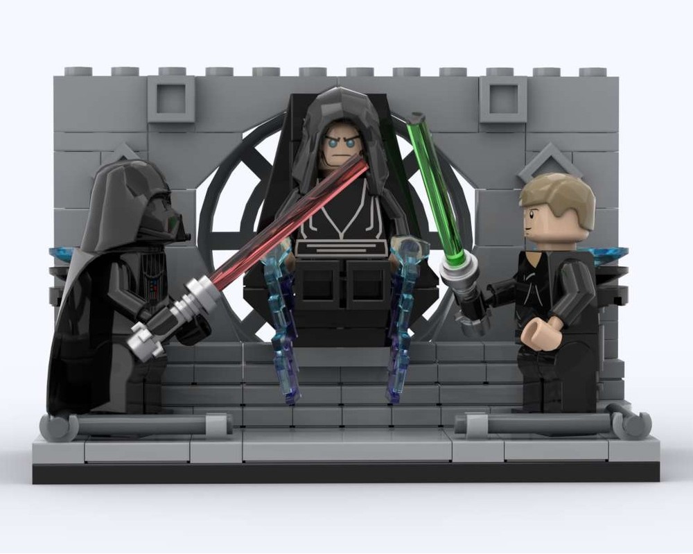 LEGO MOC-256424 SW Logo Minifig Module-7: Emperor's Throne Room by SB ...