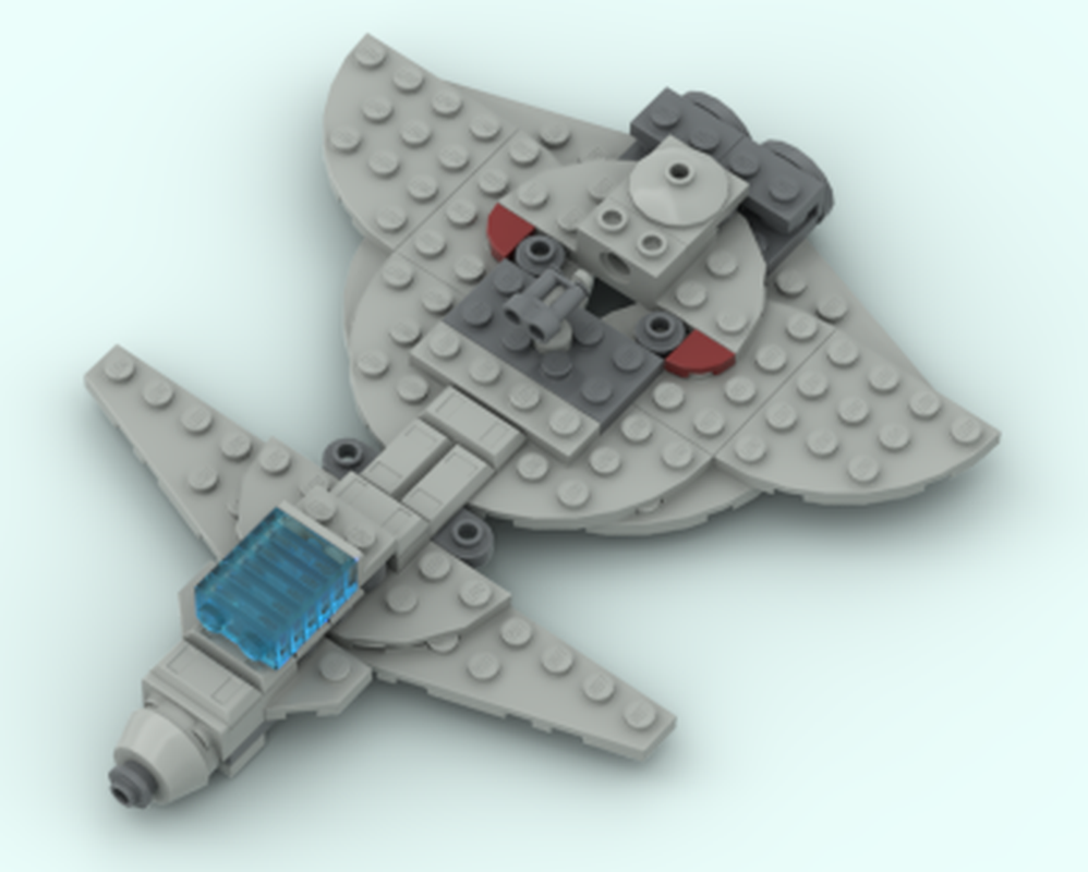 LEGO MOC-256427 Weird Jet Fighter by Siahman | Rebrickable - Build with ...