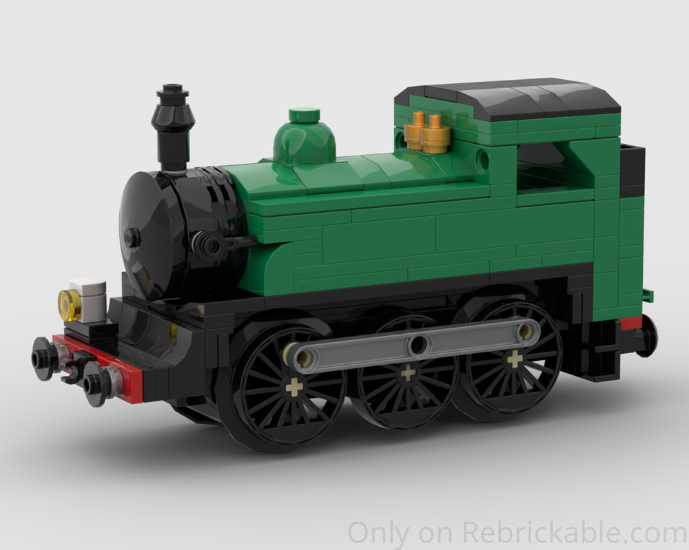 LEGO MOC-256449 0-6-0 Tank Engine (6-wide) by DailyWeeklyBuilds ...