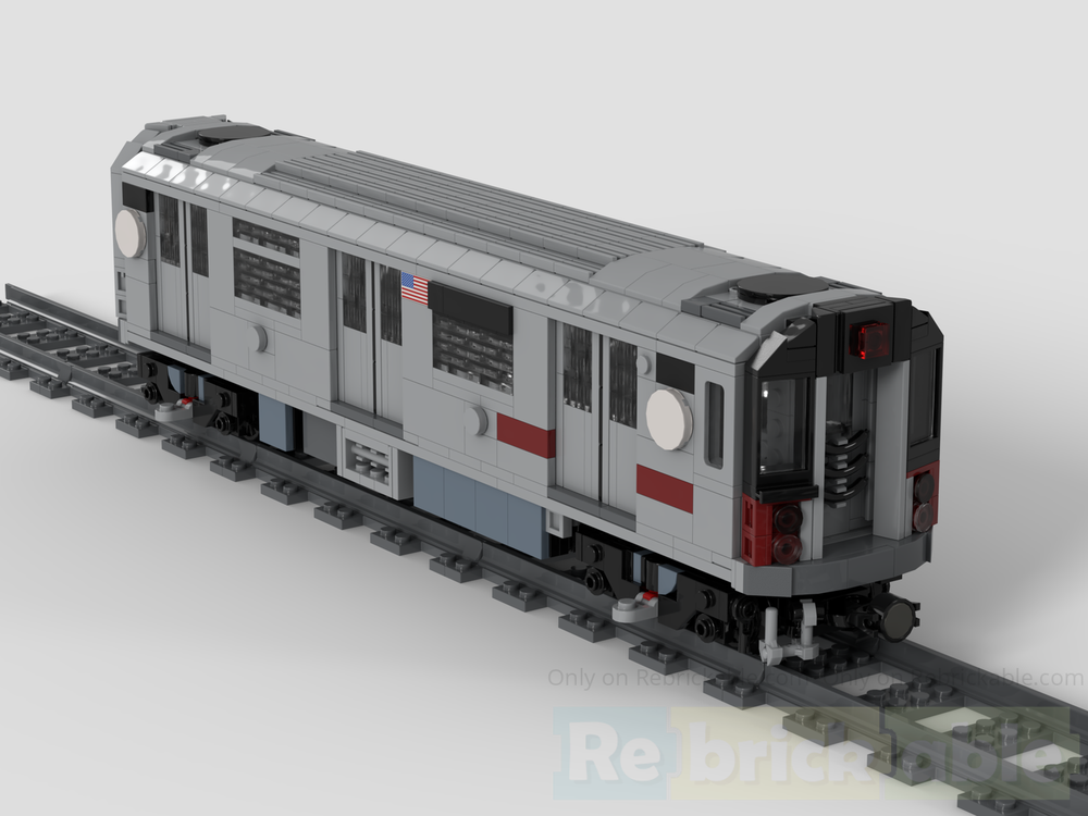 LEGO MOC-256522 NYC Subway R142A/R188 by ABentMetrocard | Rebrickable ...