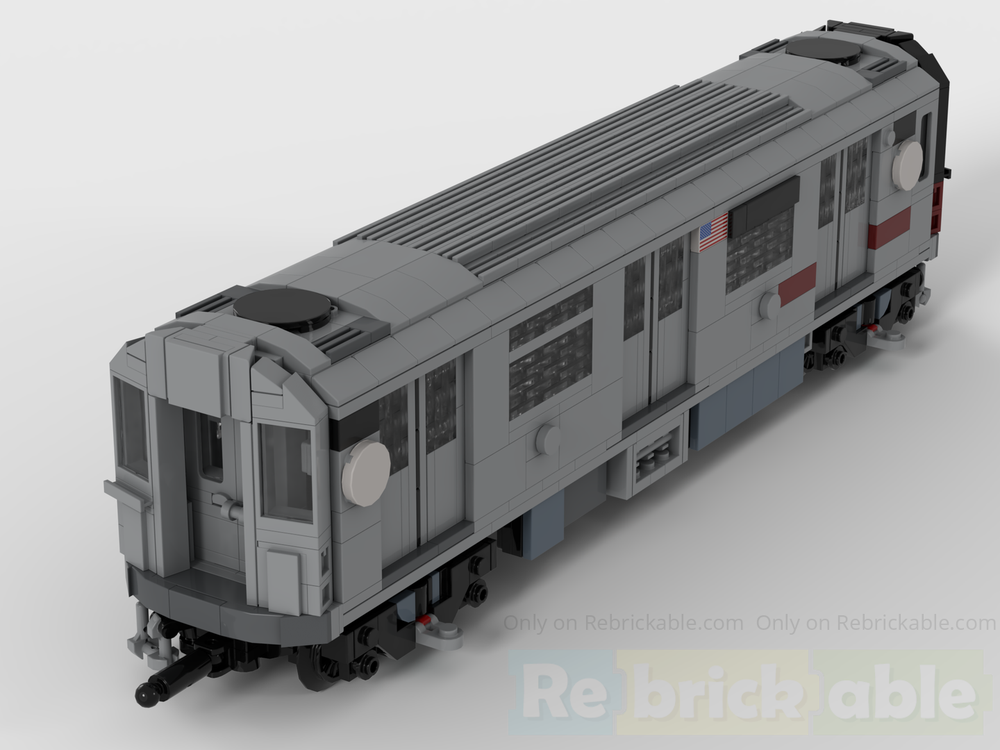 LEGO MOC-256522 NYC Subway R142A/R188 by ABentMetrocard | Rebrickable ...