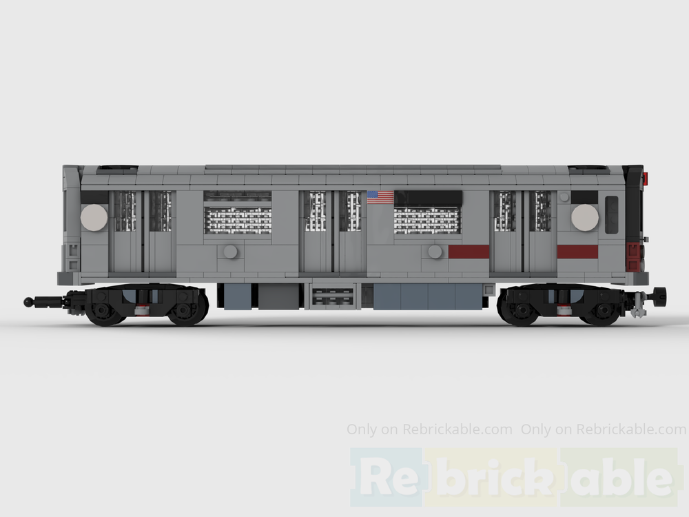 LEGO MOC-256522 NYC Subway R142A/R188 by ABentMetrocard | Rebrickable ...