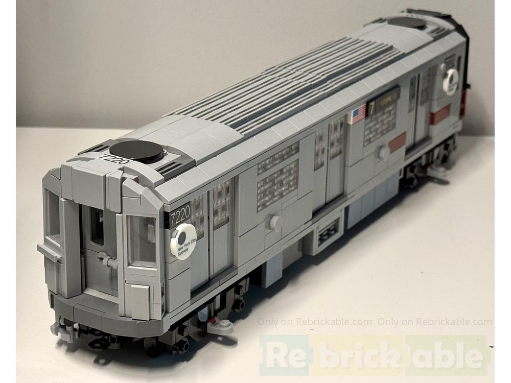 LEGO MOC-256522 NYC Subway R142A/R188 by ABentMetrocard | Rebrickable ...