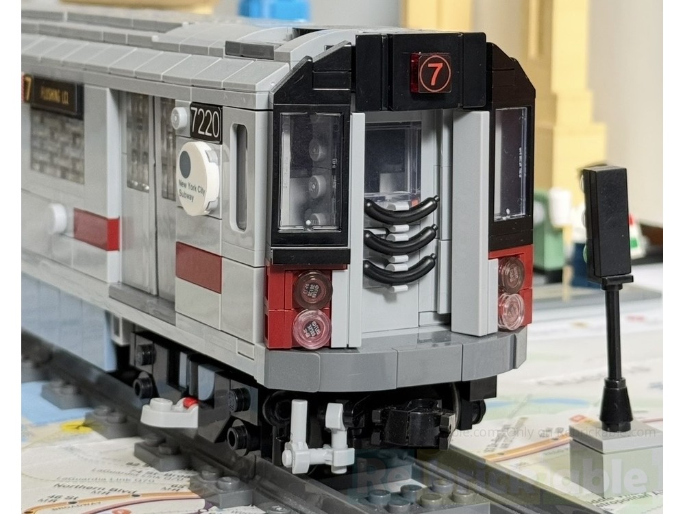 LEGO MOC-256522 NYC Subway R142A/R188 by ABentMetrocard | Rebrickable ...