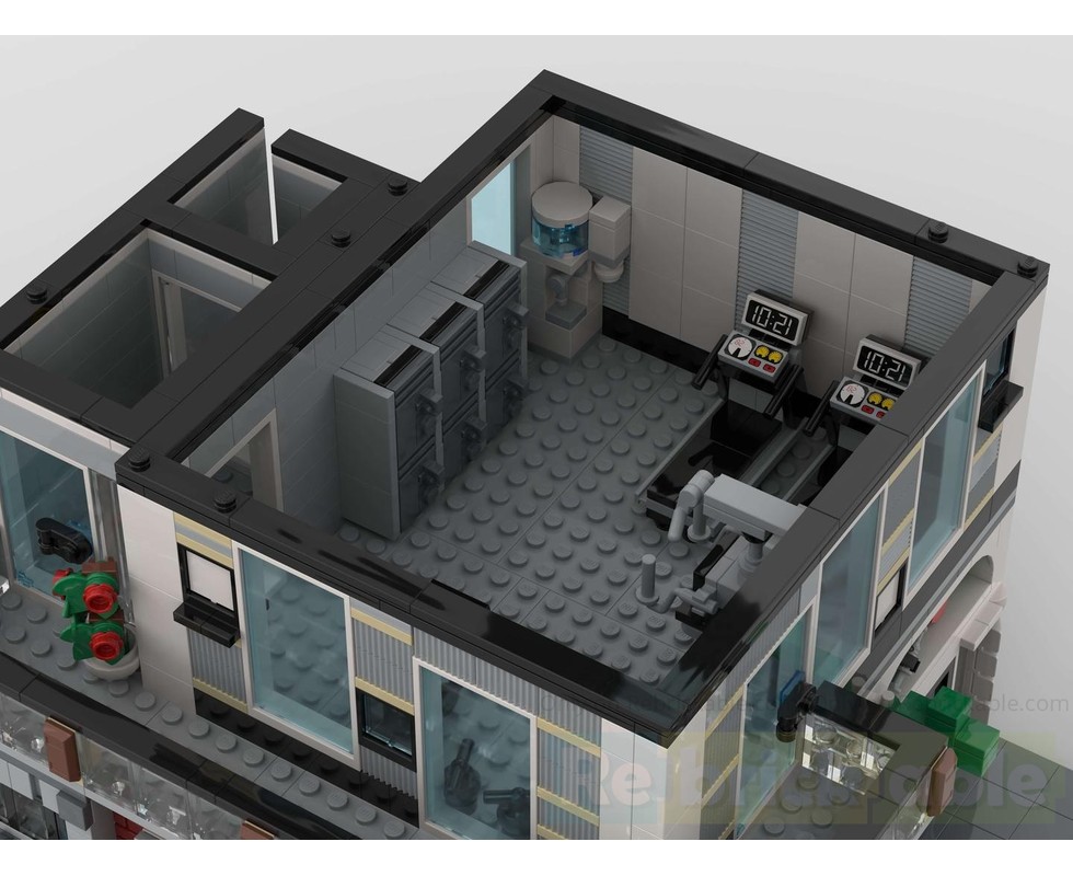 LEGO MOC-256575 Modern Skyscraper Modular – Luxury Apartment Tower by ...