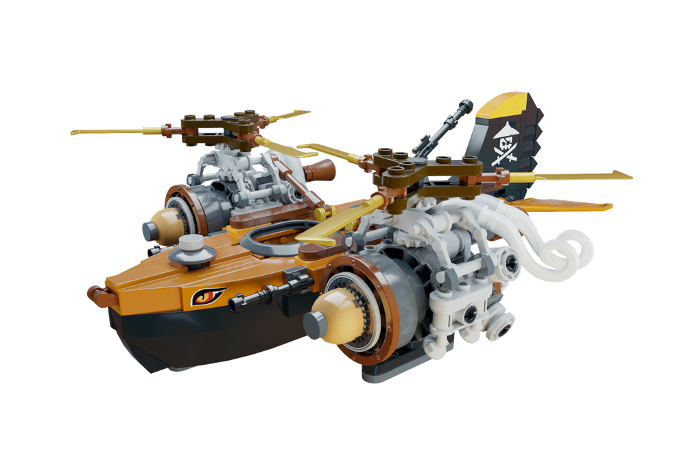 LEGO MOC-256576 Sky Pirates Air Raider by jamesonk83 | Rebrickable