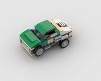 Alternate build of 31056 Green Cruiser LEGO Creator