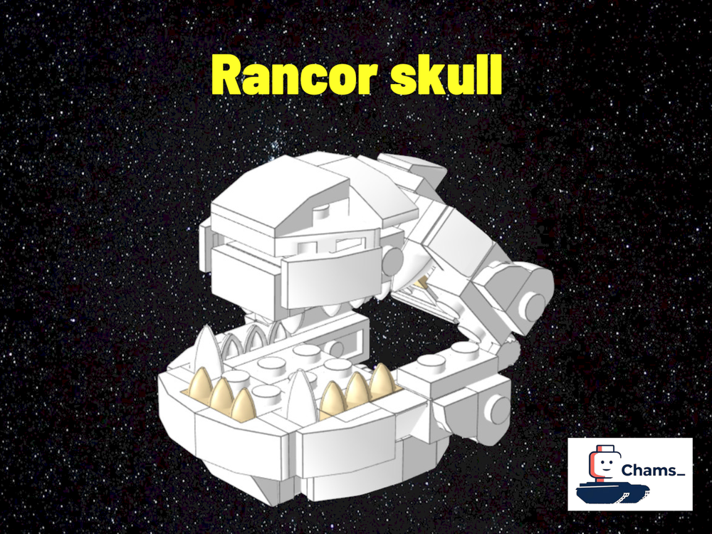 LEGO MOC-256591 Rancor skull by Chams_ | Rebrickable - Build with LEGO