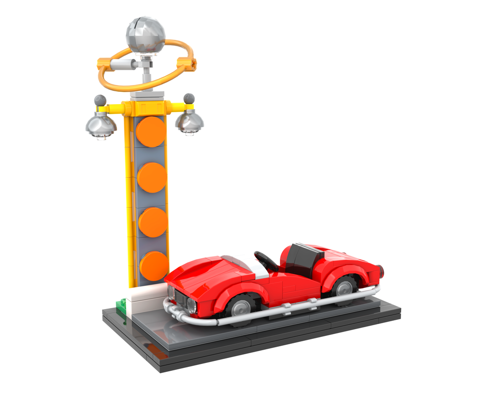 LEGO MOC-256594 Autopia inspired building instructions, Collectible ...