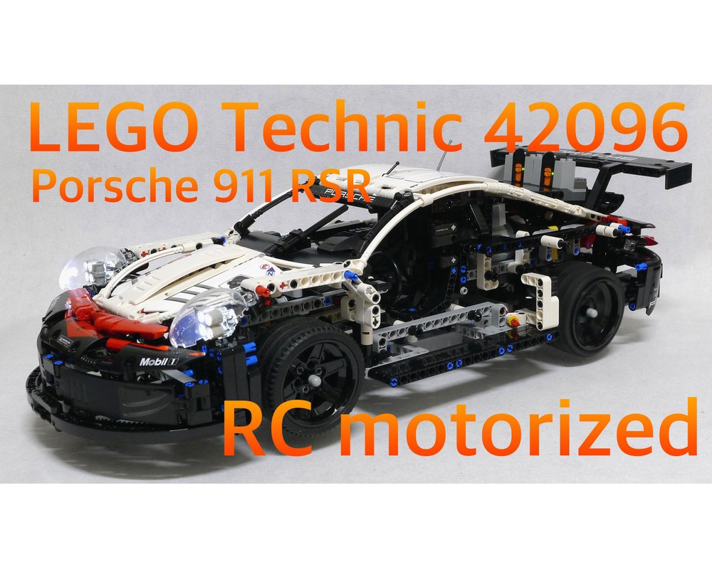 lego porsche 911 motorized instructions