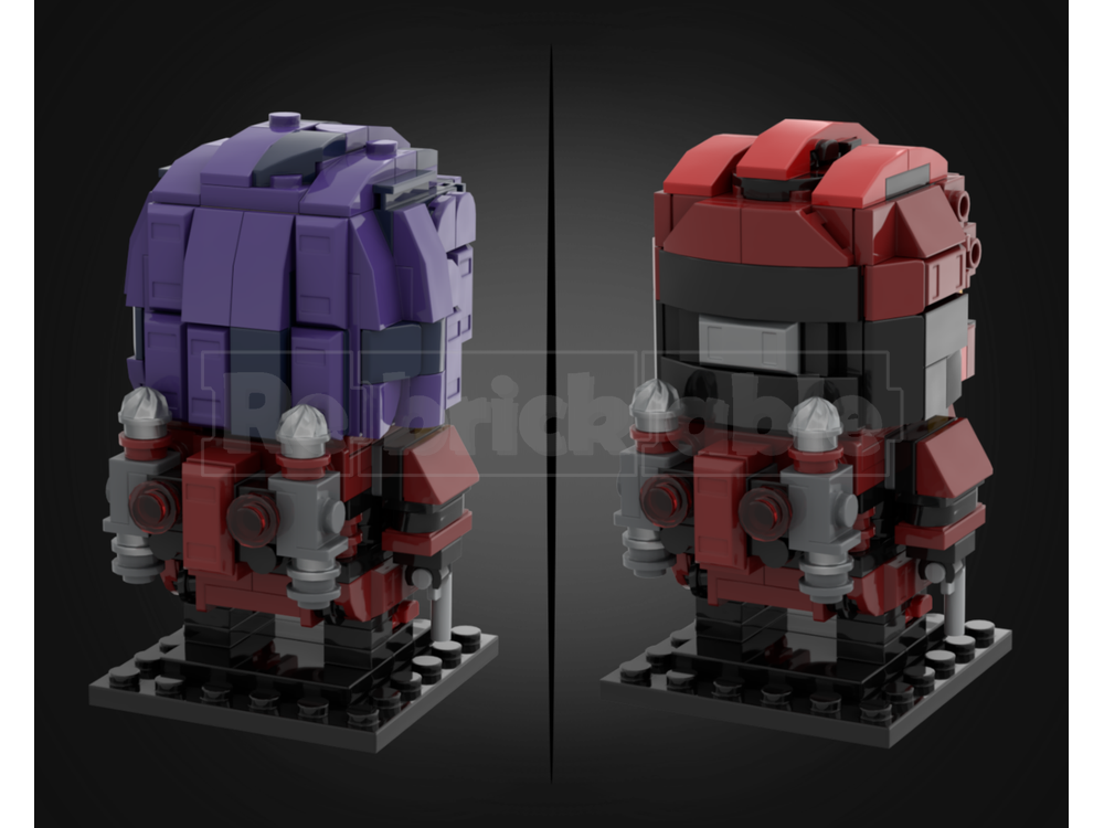 LEGO MOC-256661 Rook Kast Brickheadz by Ant0noo | Rebrickable - Build ...